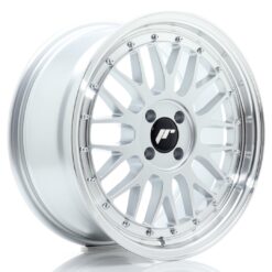 jante Japan Racing JR23 17x8 ET35 4x100 Hyper Silver w/Machined Lip