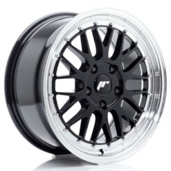 jante Japan Racing JR23 17x8 ET35 5x100 Gloss Black w/Machined Lip