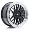 jante Japan Racing JR23 17x8 ET35 5x120 Gloss Black w/Machined Lip