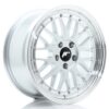 jante Japan Racing JR23 17x8 ET40 5x112 Hyper Silver w/Machined Lip