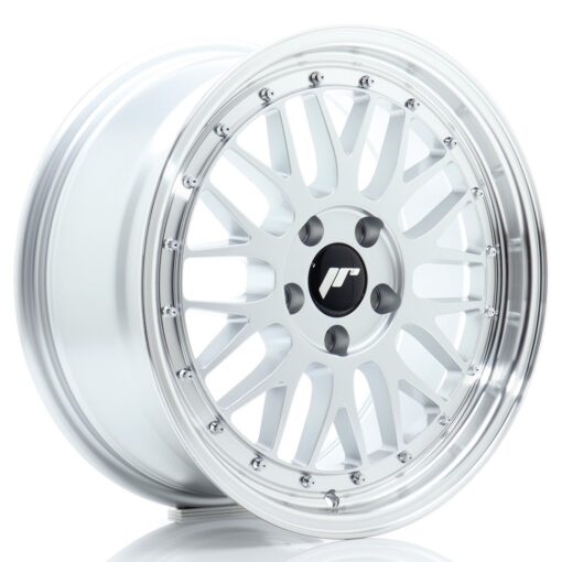 jante Japan Racing JR23 17x8 ET40 5x112 Hyper Silver w/Machined Lip