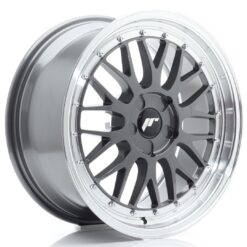 jante Japan Racing JR23 18x8 ET20-42 5H BLANK Hyper Gray w/Machined Lip