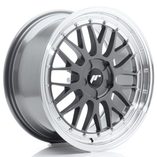 jante Japan Racing JR23 18x8 ET20-42 5H BLANK Hyper Gray w/Machined Lip