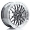 jante Japan Racing JR23 18x8 ET40 5x112 Hyper Gray w/Machined Lip