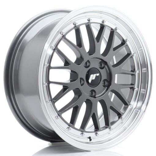 jante Japan Racing JR23 18x8 ET40 5x112 Hyper Gray w/Machined Lip
