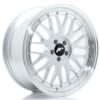 jante Japan Racing JR23 18x8 ET40 5x112 Hyper Silver w/Machined Lip