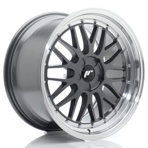 jante Japan Racing JR23 19x9 ET20-40 5H BLANK Hyper Gray w/Machined Lip