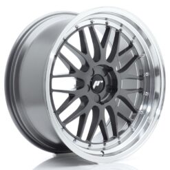 jante Japan Racing JR23 20x10 ET20-40 5H BLANK Hyper Gray w/Machined Lip