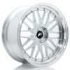 jante Japan Racing JR23 20x10 ET20-40 5H BLANK Hyper Silver w/Machined Lip