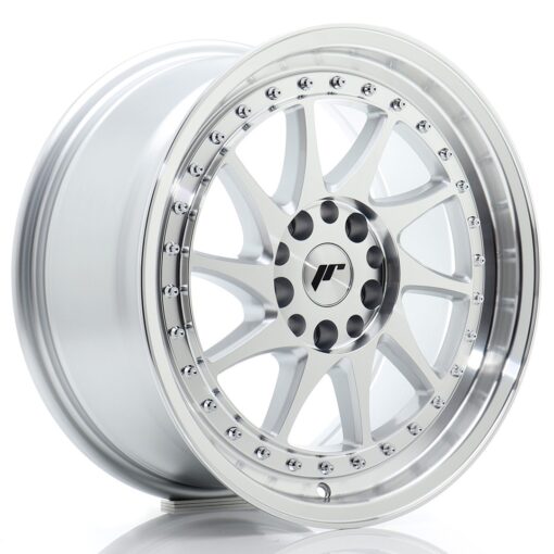 jante Japan Racing JR26 17x8 ET35 4x100/114 Silver Machined Face