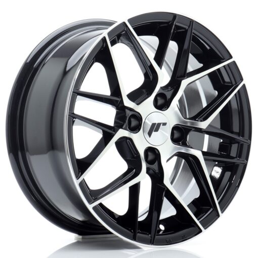 jante Japan Racing JR28 15x7 ET25 4x100 Gloss Black Machined Face