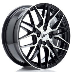 jante Japan Racing JR28 16x7 ET40 4x100 Gloss Black Machined Face