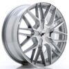 jante Japan Racing JR28 17x7 ET20-45 BLANK Silver Machined Face