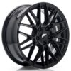 jante Japan Racing JR28 17x7 ET25 4x108 Glossy Black