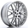 jante Japan Racing JR28 17x7 ET35 5x100 Silver Machined Face