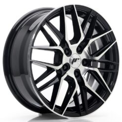 jante Japan Racing JR28 17x7 ET40 5x112 Gloss Black Machined Face