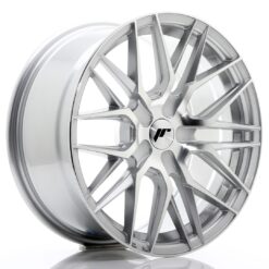 jante Japan Racing JR28 17x8 ET25-40 BLANK Silver Machined Face
