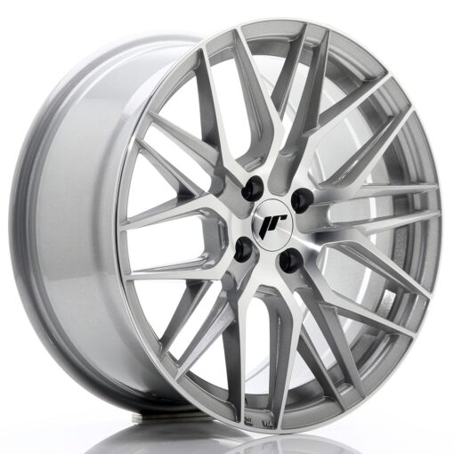 jante Japan Racing JR28 17x8 ET40 4x100 Silver Machined Face