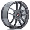 jante Japan Racing JR29 17x7 ET20-48 5H BLANK Hyper Gray