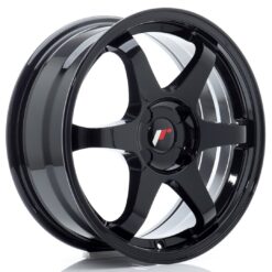 jante Japan Racing JR3 17x7 ET20-42 4H BLANK Gloss Black