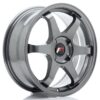 jante Japan Racing JR3 17x7 ET20-42 4H BLANK Gun Metal