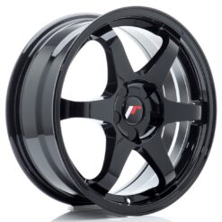 jante Japan Racing JR3 17x7 ET20-42 5H BLANK Gloss Black