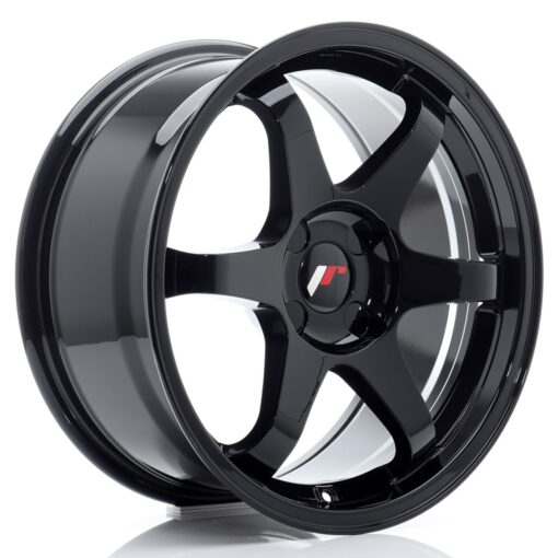 jante Japan Racing JR3 17x8 ET20-35 4H BLANK Gloss Black