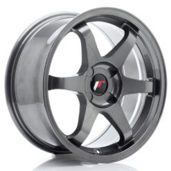 jante Japan Racing JR3 17x8 ET20-35 4H BLANK Gun Metal