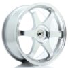 jante Japan Racing JR3 18x8 ET20-45 BLANK Silver Machined Face