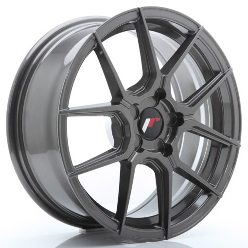 jante Japan Racing JR30 17x7 ET20-40 5H BLANK Hyper Gray