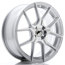 jante Japan Racing JR30 17x7 ET40 4x100 Silver Machined Face