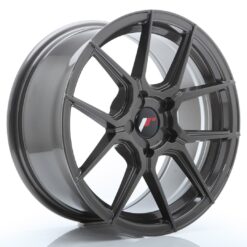 jante Japan Racing JR30 17x8 ET20-40 5H BLANK Hyper Gray