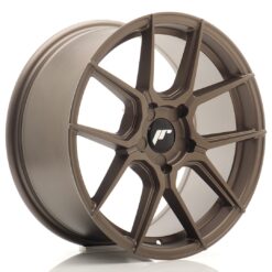 jante Japan Racing JR30 17x8 ET20-40 5H BLANK Matt Bronze