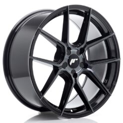 jante Japan Racing JR30 19x8 ET20-40 5H BLANK Black Machined w/Tinted Face