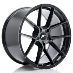 jante Japan Racing JR30 20x9 ET20-35 5H BLANK Black Machined w/Tinted Face