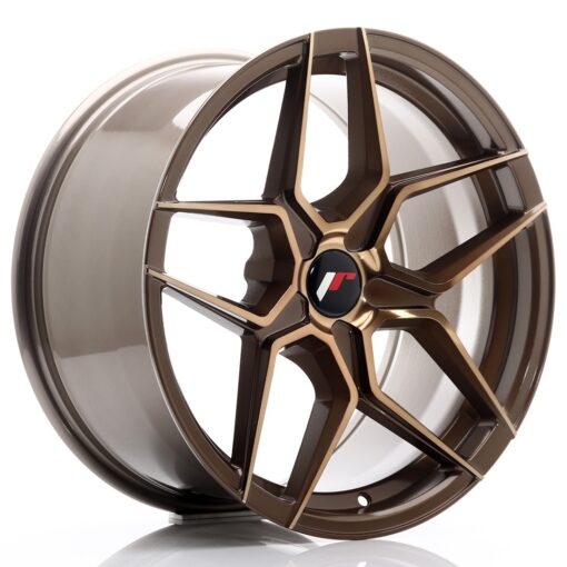 jante Japan Racing JR34 18x9 ET20-42 5H BLANK Platinum Bronze