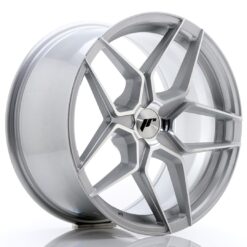 jante Japan Racing JR34 18x9 ET20-42 5H BLANK Silver Machined Face