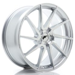 jante Japan Racing JR36 19x8 ET20-40 5H BLANK Silver Machined Face