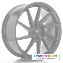 jante Japan Racing JR36 23x10 ET30-55 5H BLANK Custom Finish