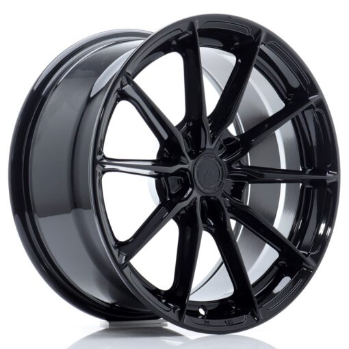 jante Japan Racing JR37 17x8 ET20-40 5H BLANK Gloss Black