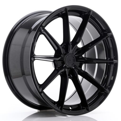 jante Japan Racing JR37 20x10 ET20-45 5H BLANK Glossy Black