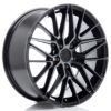 jante Japan Racing JR38 18x8 ET42 5x112 Black Machined w/Tinted Face