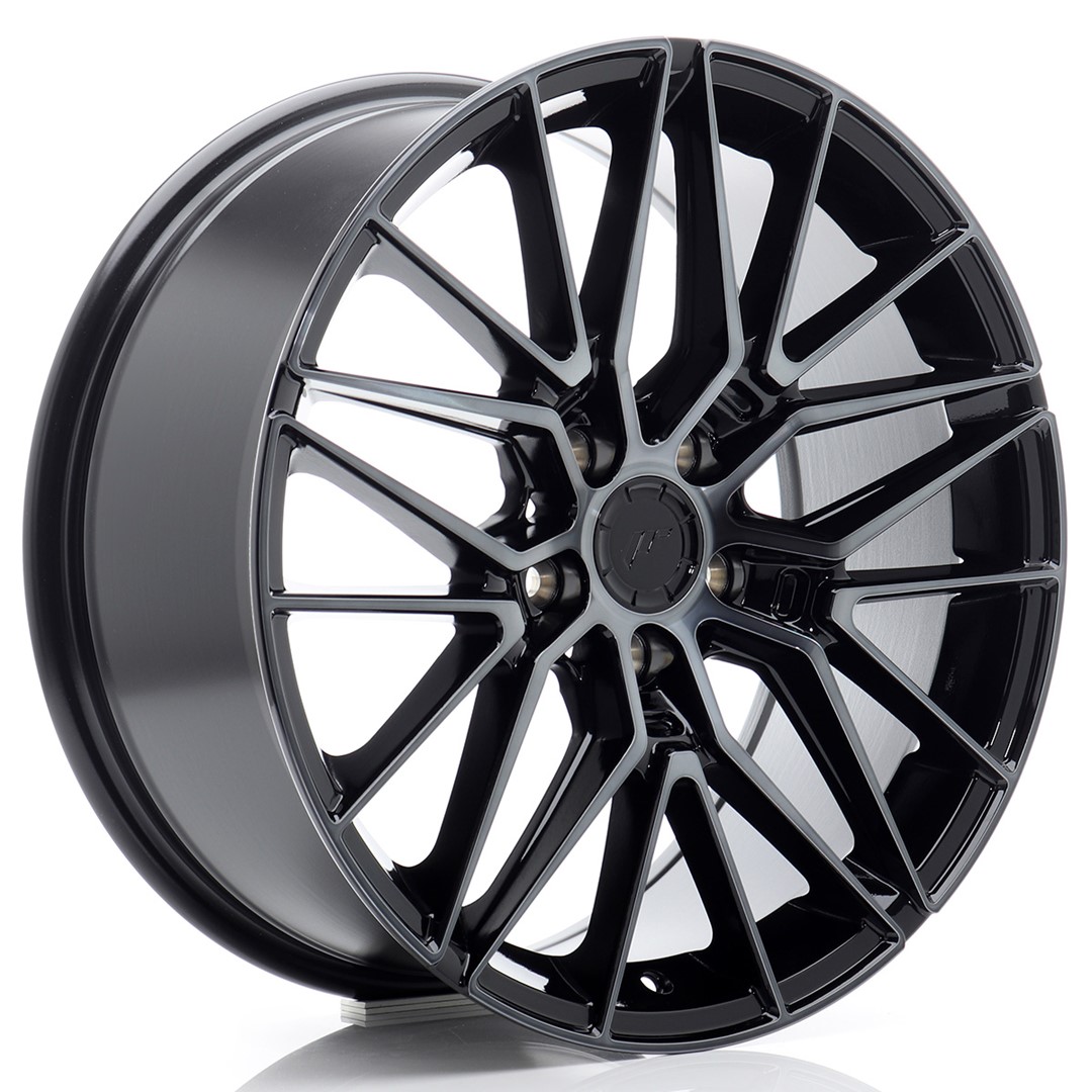 jante Japan Racing JR38 18x8 ET42 5x112 Black Machined w/Tinted Face jante Japan Racing JR38 18x8 ET42 5x112 Black Machined w/Tinted Face