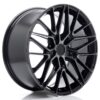 jante Japan Racing JR38 19x8 ET20-40 5H BLANK Black Machined w/Tinted Face
