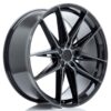 jante Japan Racing JR44 22x10 ET20-46 5H BLANK Black Machined w/Tinted Face