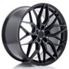 jante Japan Racing JR46 20x9 ET20-35 5H BLANK Black Machined w/Tinted Face