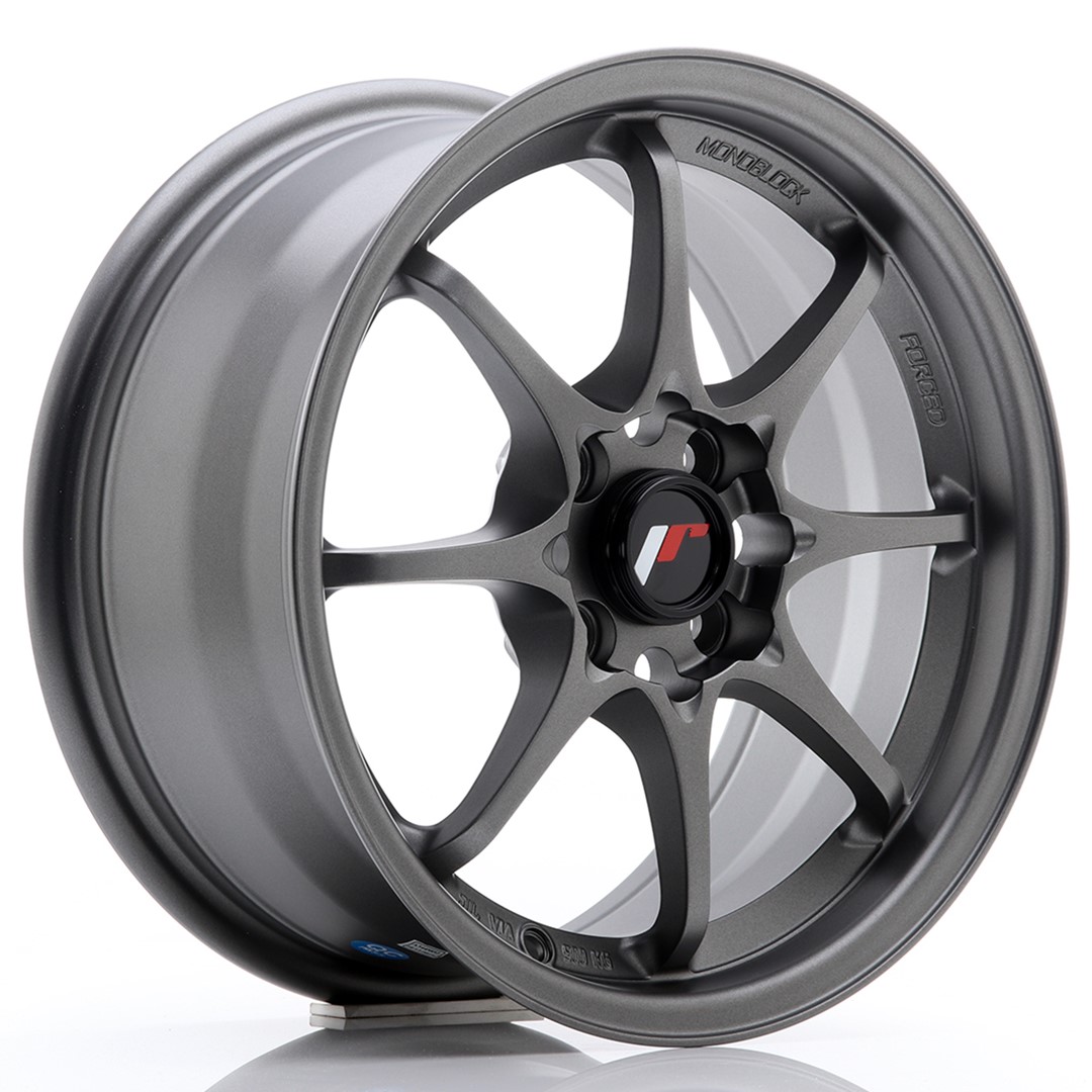jante Japan Racing JR5 15x7 ET35 4x100 Matt Gun Metal jante Japan Racing JR5 15x7 ET35 4x100 Matt Gun Metal