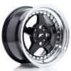 jante Japan Racing JR6 15x8 ET25 4x100 Gloss Black w/Machined Lip