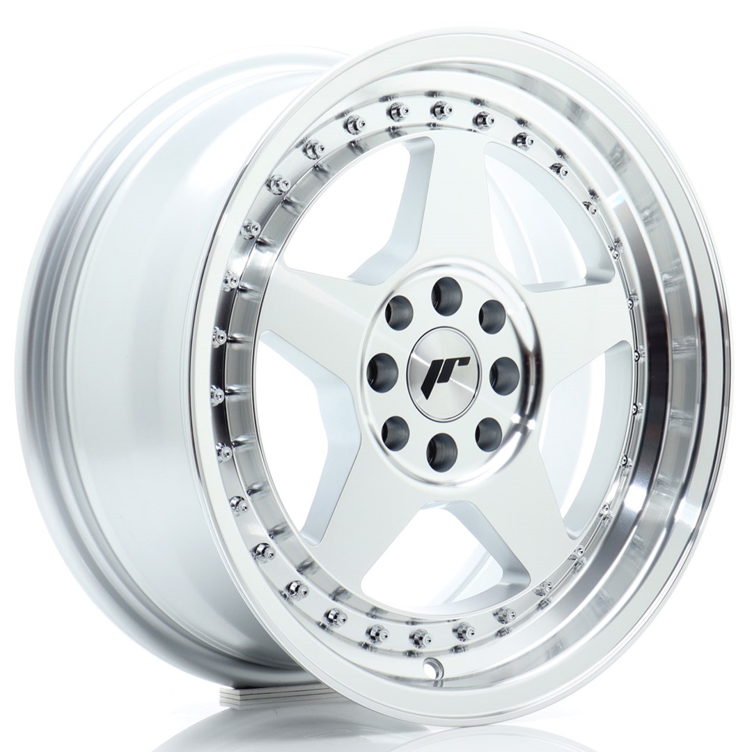jante Japan Racing JR6 16x7 ET25 4x100/108 Silver Machined Face jante Japan Racing JR6 16x7 ET25 4x100/108 Silver Machined Face