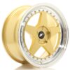 jante Japan Racing JR6 18x8 ET20-35 5H BLANK Gold w/Machined Lip